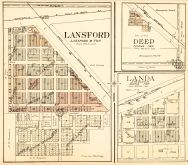 Lansford, Deep, Landa, Bottineau County 1929